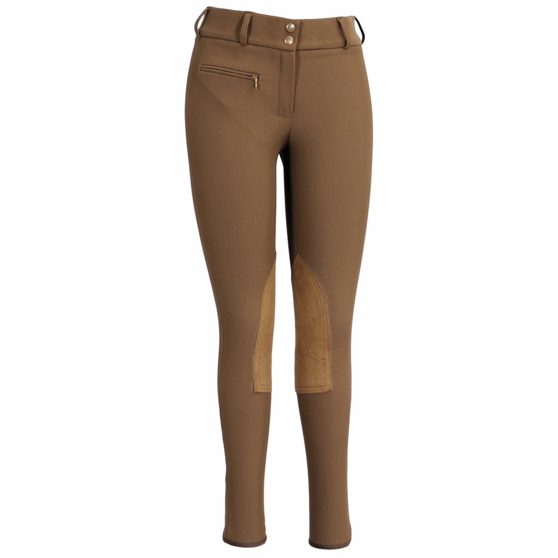 TuffRider Ribb Lowrise Wide Waistband Long