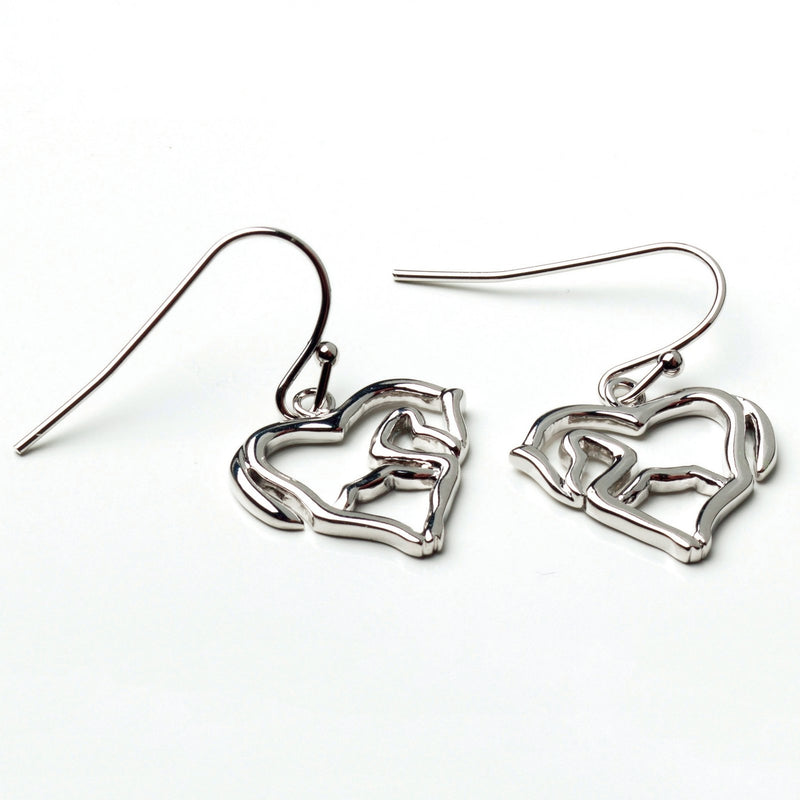 Horse as Heart Earrings