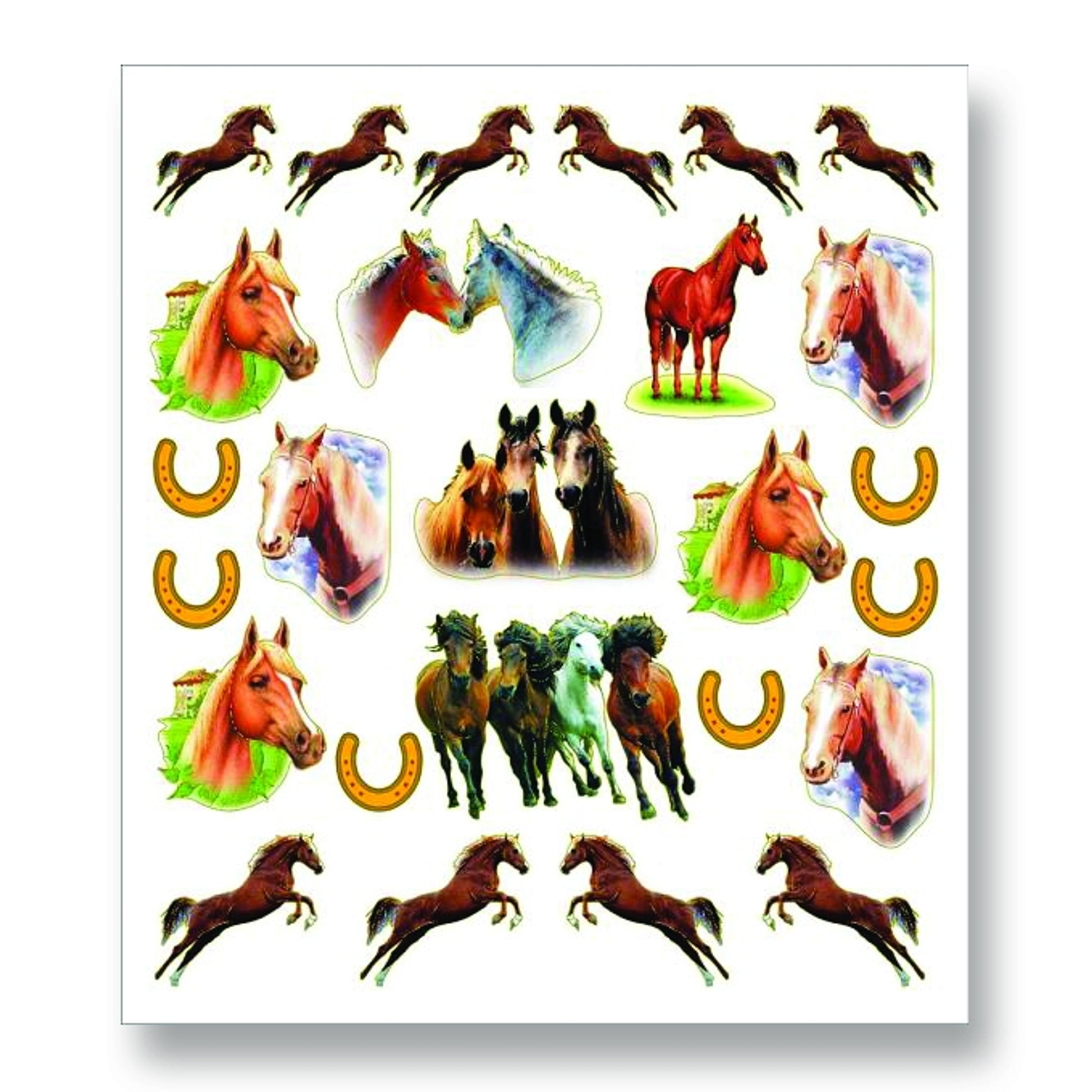 Leaping Pony & Herd Stickers