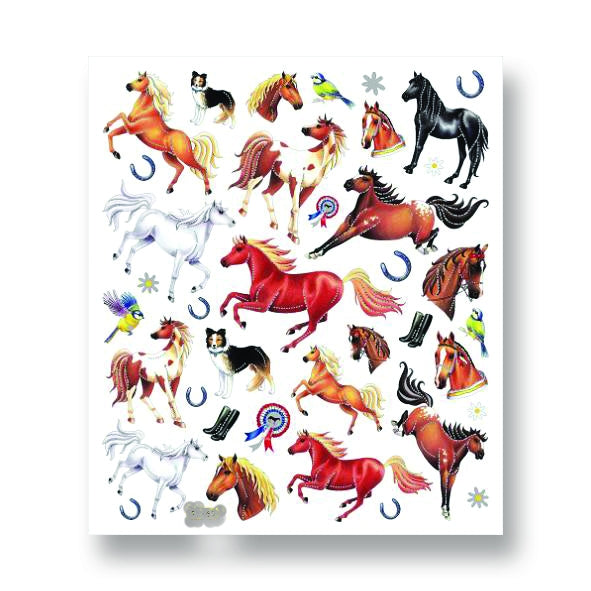 Horses & Ribbons Stickers