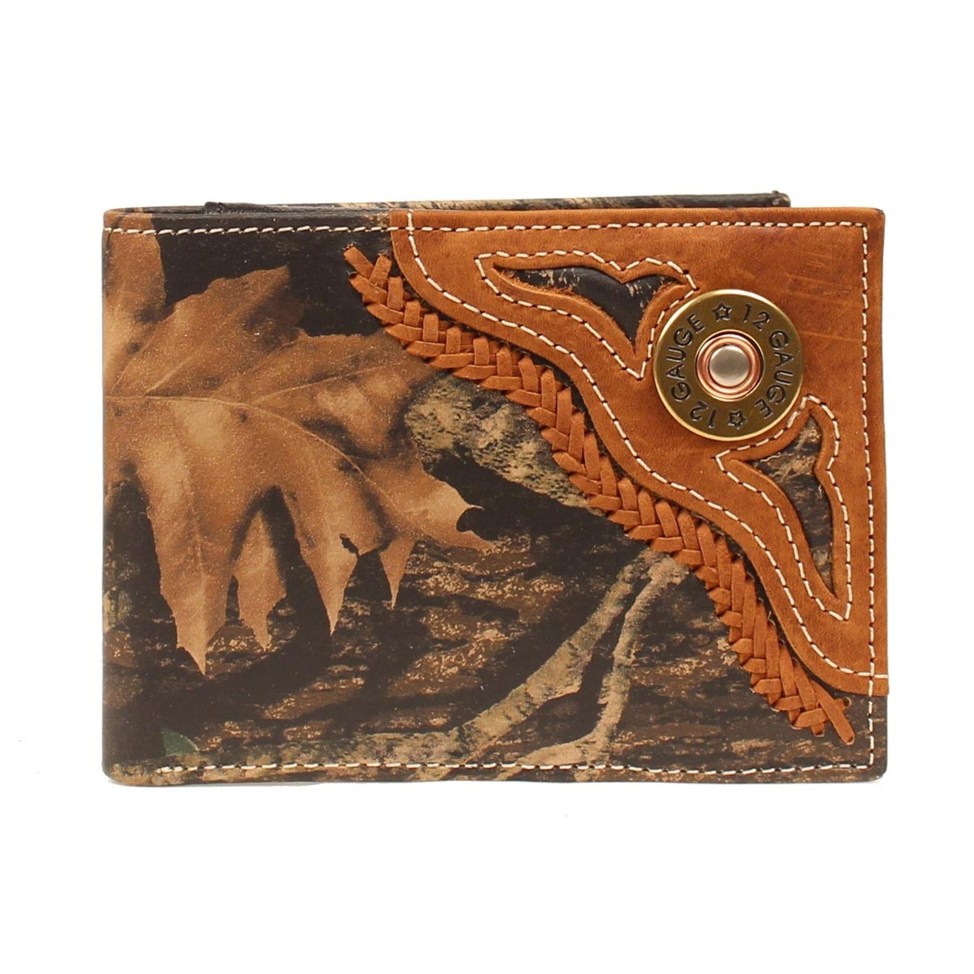 Nocona Mens Shotgun Shell Bi-fold Wallet