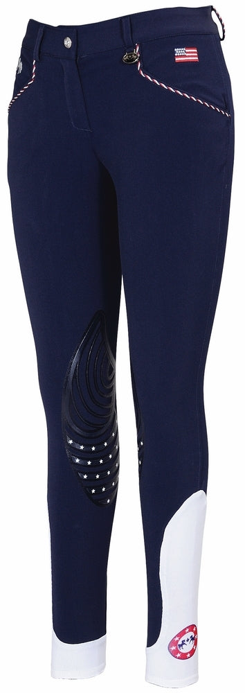 Equine Couture Ladies Centennial Knee Patch Breech