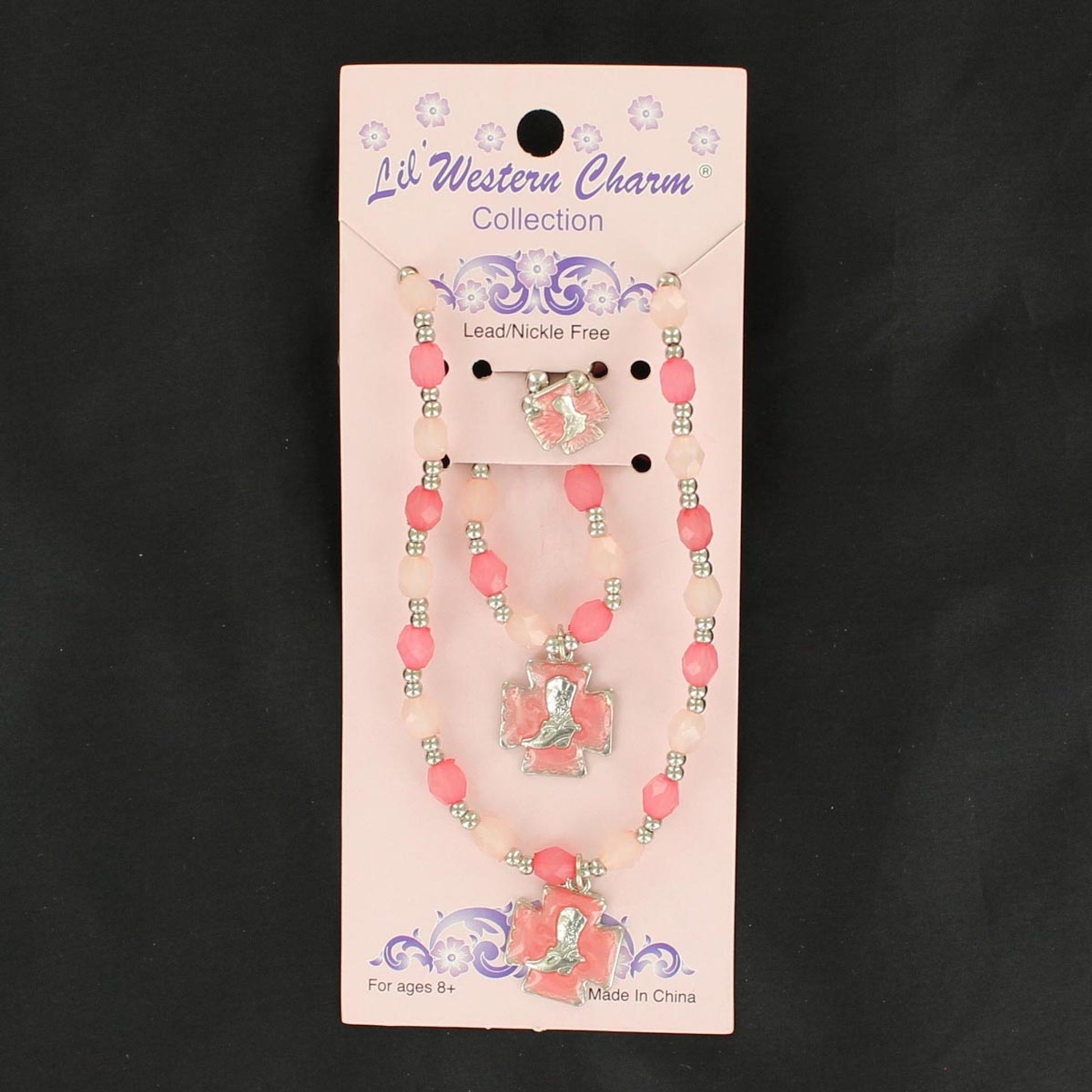 Blazin Roxx Little Girls Jewelry Boot Set