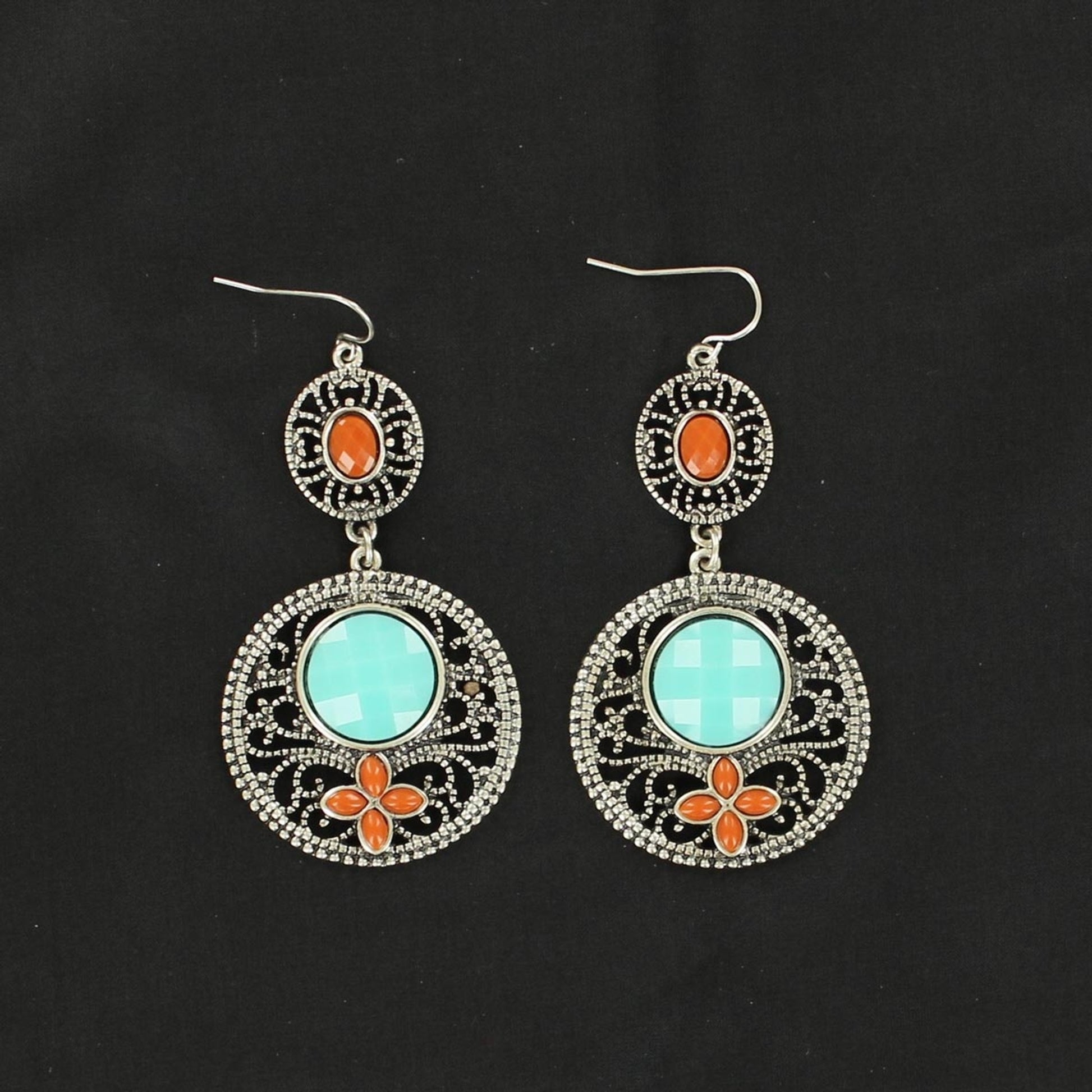 Blazin Roxx Drop Stone Earrings