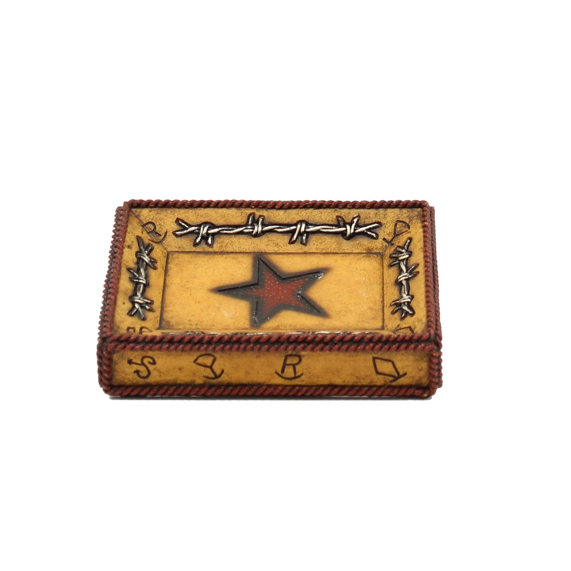Western Moments Star Barbwire Soap Dish