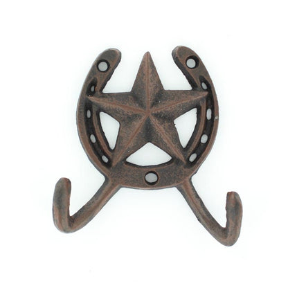 Western Moments Cast Iron Double Hook