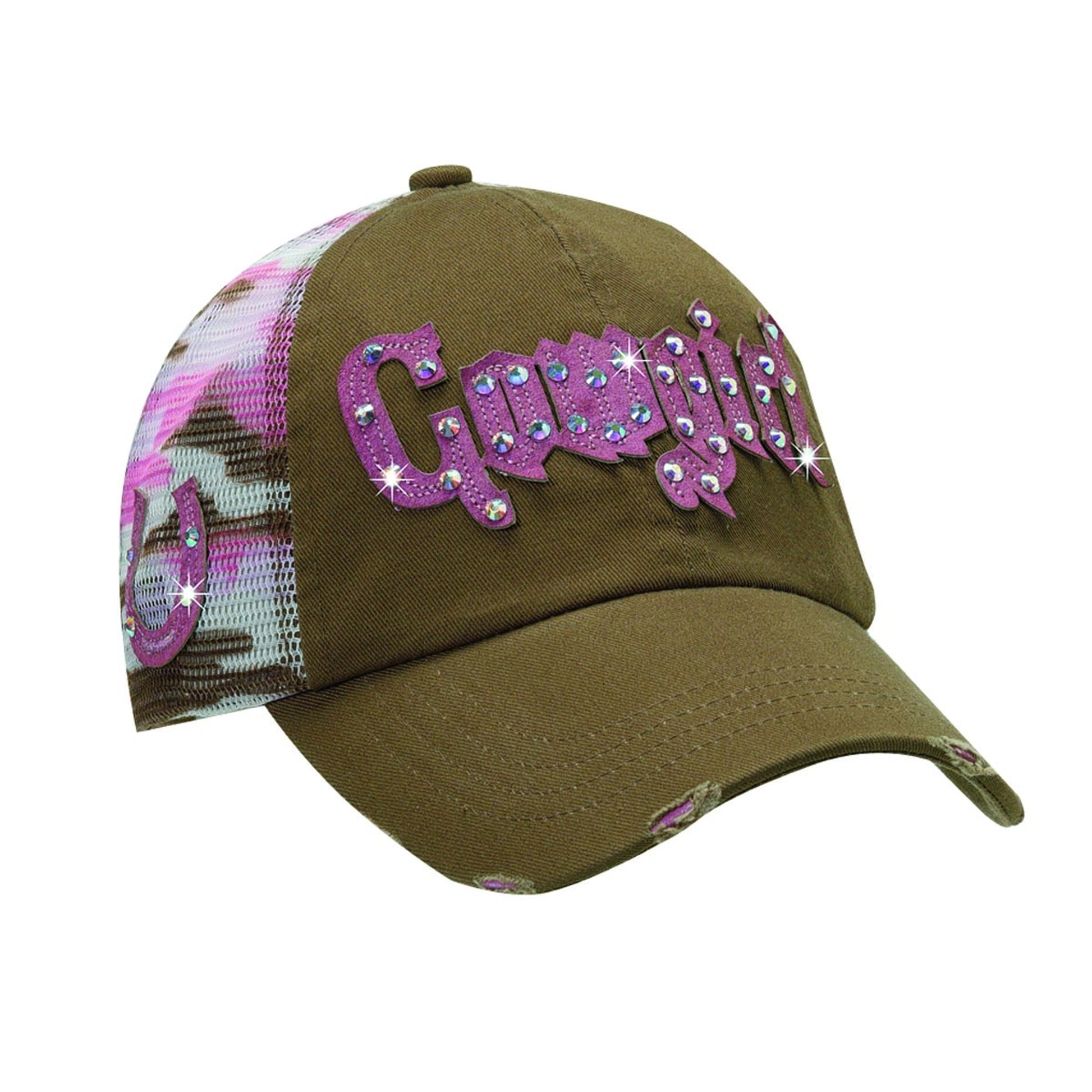 Blazin Roxx Cowgirl Mesh Back Baseball Cap
