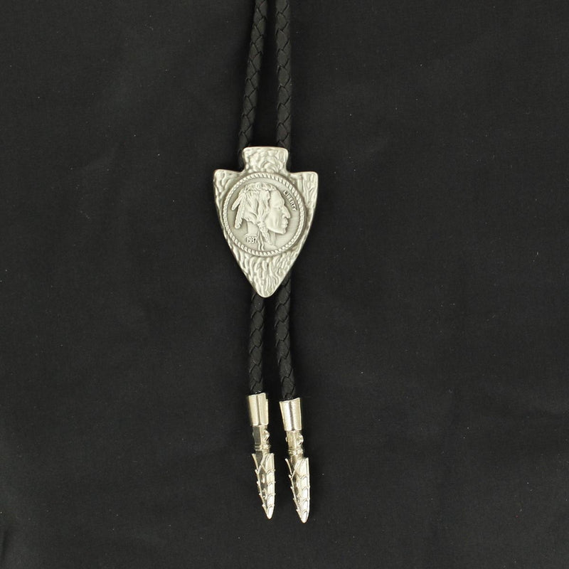 Double S Arrowhead with Indian Bolo