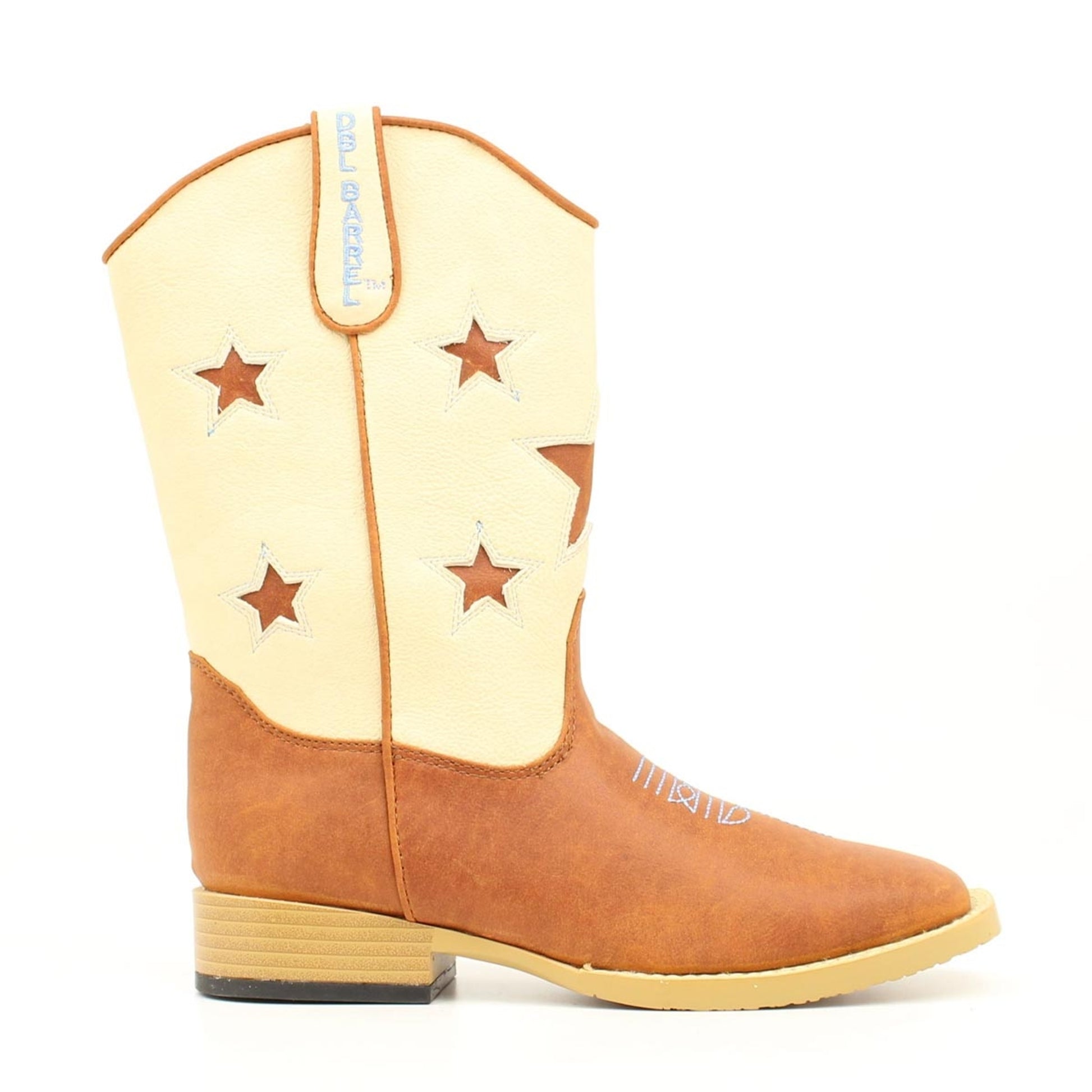 DBL Barrel Kids Zip Lone Star Boot