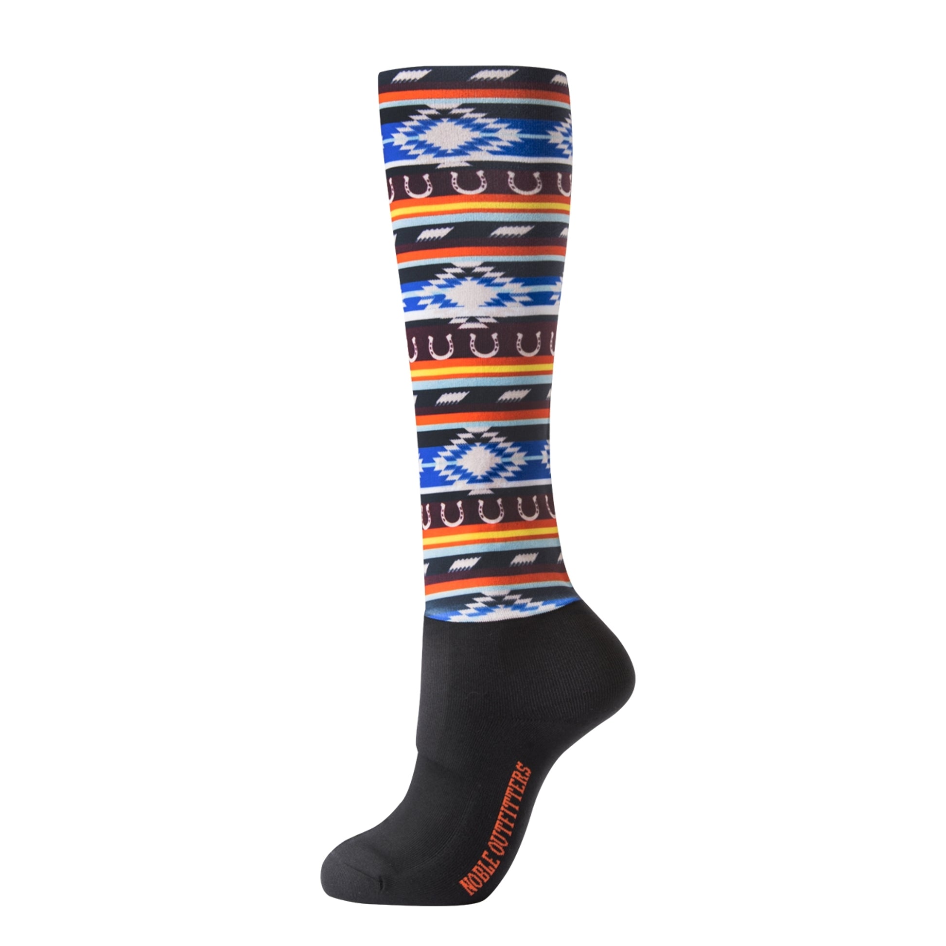 Noble Equestrian Over the Calf Peddies- Women's Print
