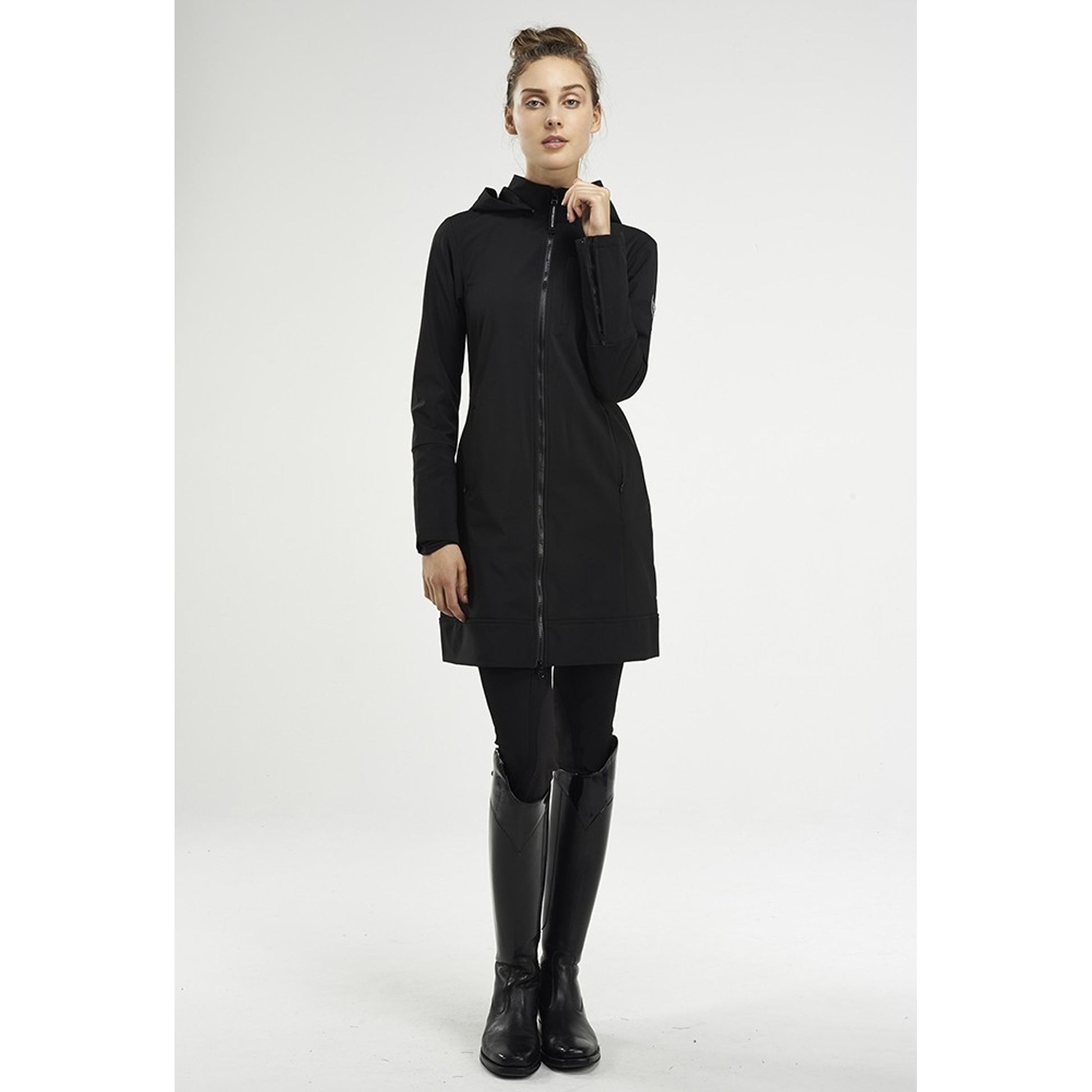 NOEL ASMAR Ladies All Weather Rider Jacket- Black