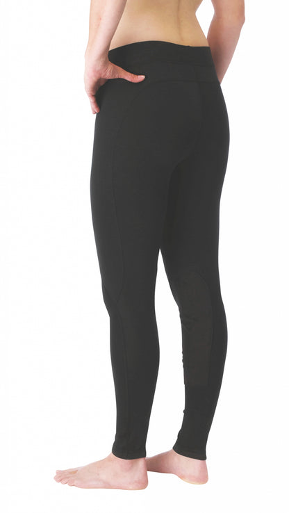 Kerrits Ladies Flow Rise Knee Patch Performance Tights