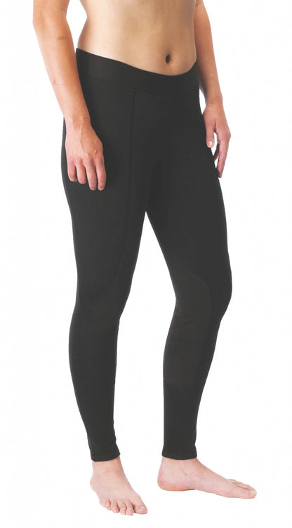 Kerrits Ladies Flow Rise Knee Patch Performance Tights