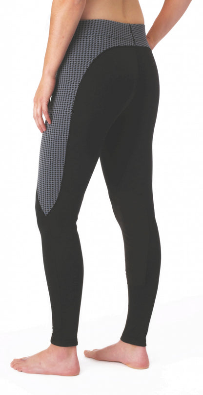 Kerrits Ladies Flow Rise Knee Patch Performance Tights