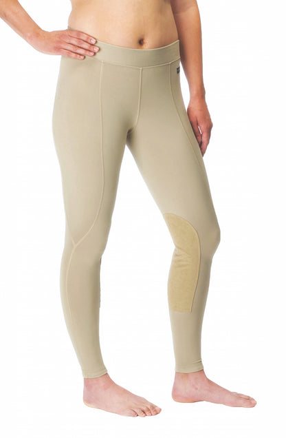 Kerrits Ladies Flow Rise Knee Patch Performance Tights