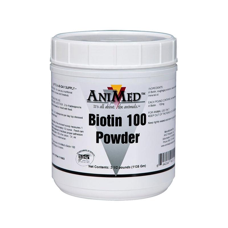 AniMed Biotin 100 Powder Horse Supplement