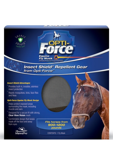 Manna Pro Opti-Force Equine Fly Mask