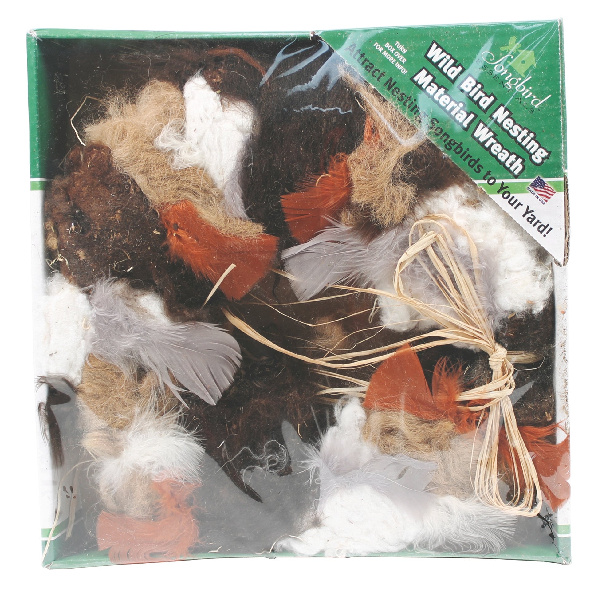 Nesting Material Wreath
