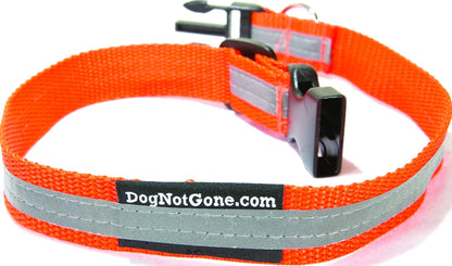 DOG NOT GONE Reflective Collar