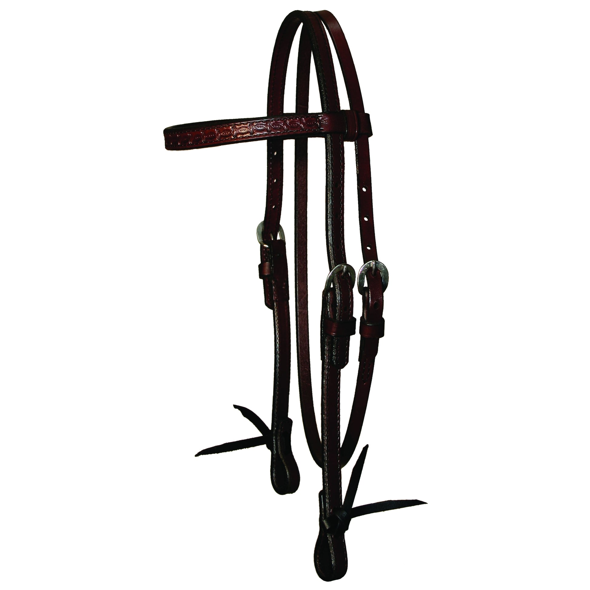 Circle Y Browband Tooled Headstall