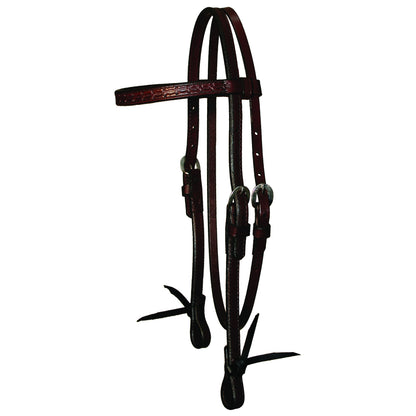 Circle Y Browband Tooled Headstall
