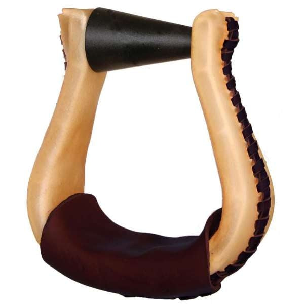Circle Y EBS Flint Rawhide Laced Stirrup