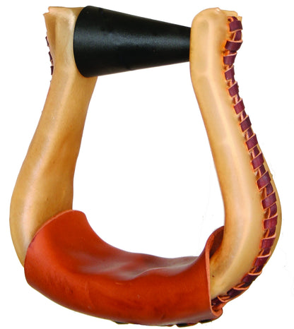 Circle Y EBS Flint Rawhide Laced Stirrup