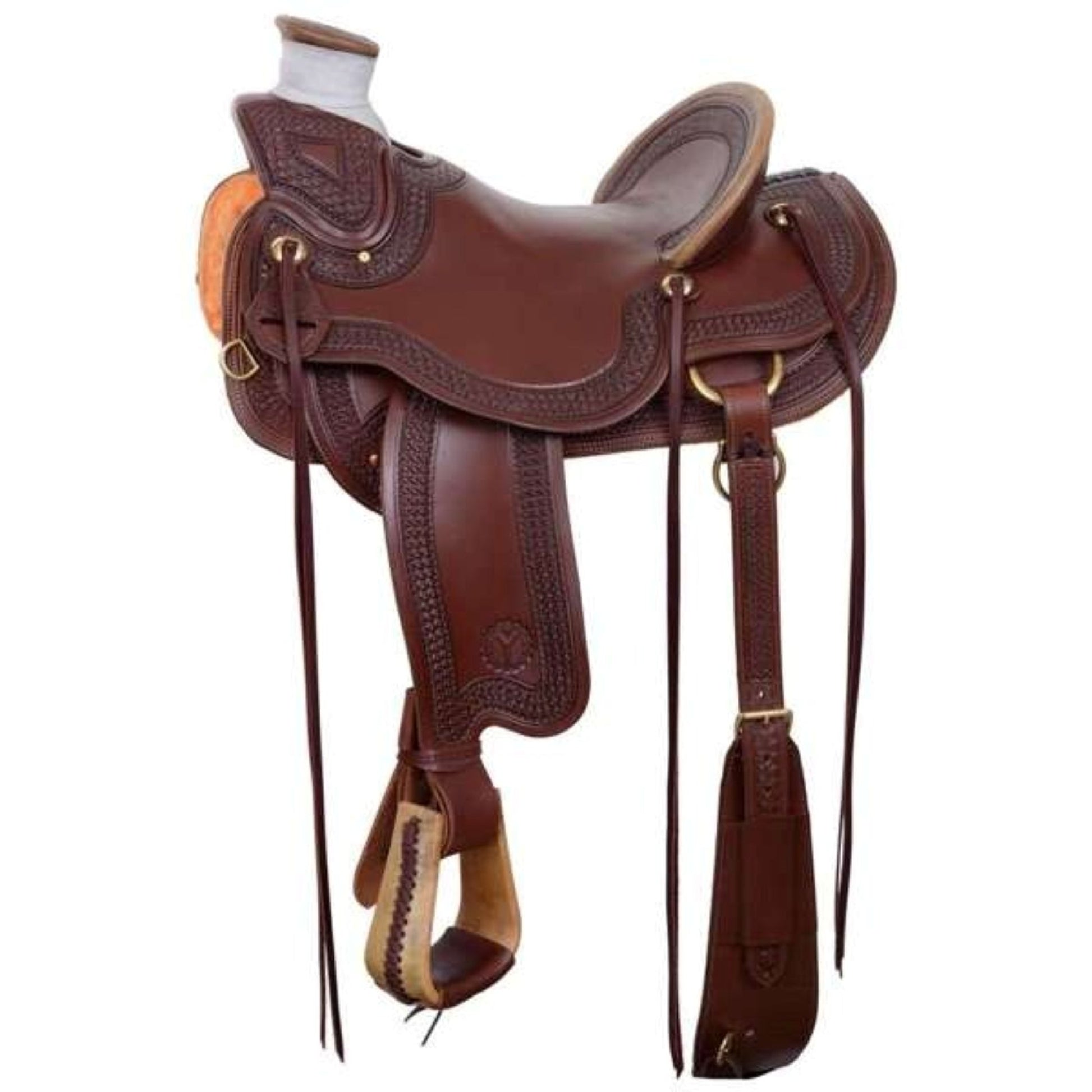 Circle Y Elko Hardseat Ranch Saddle