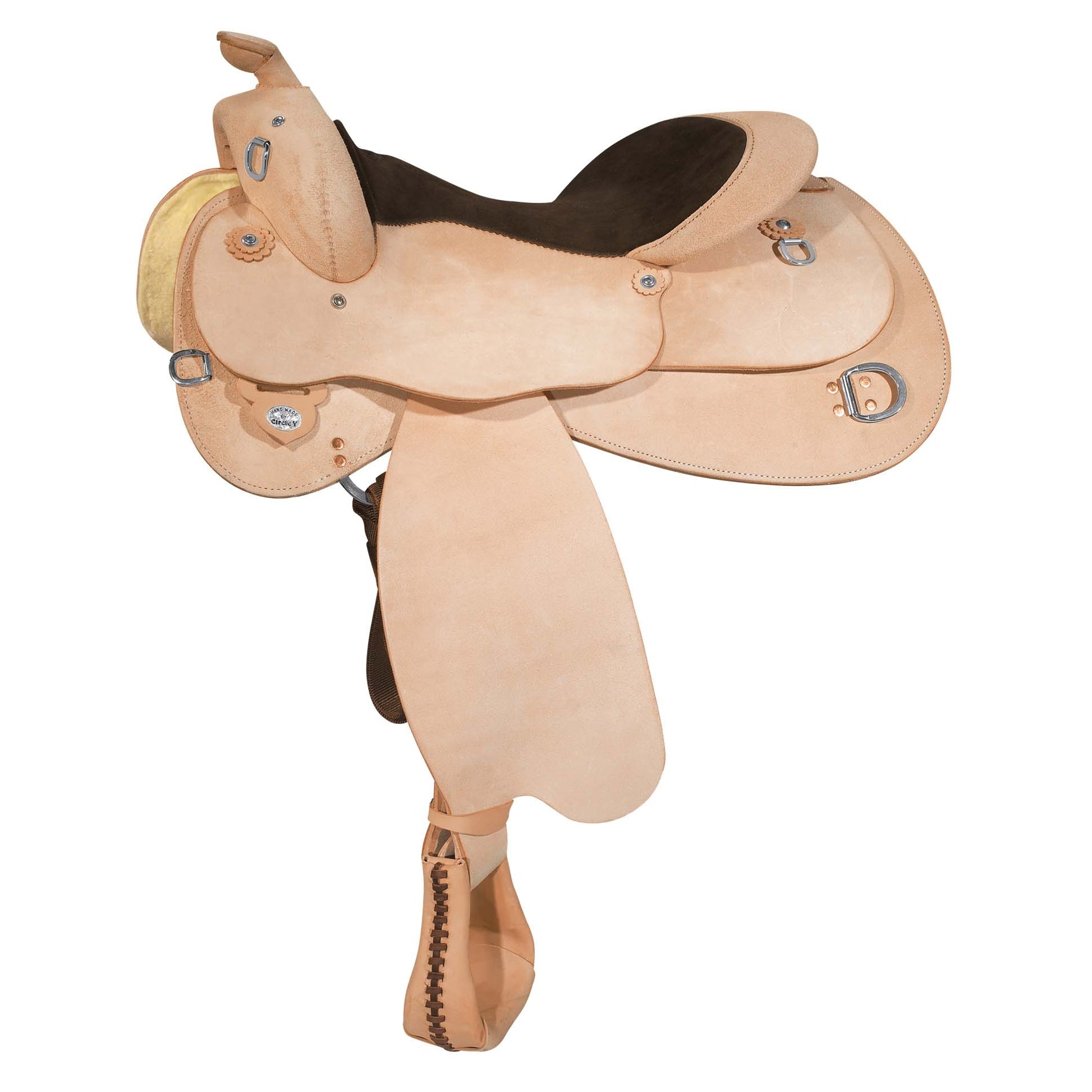 Circle Y Roughout Trainer Saddle