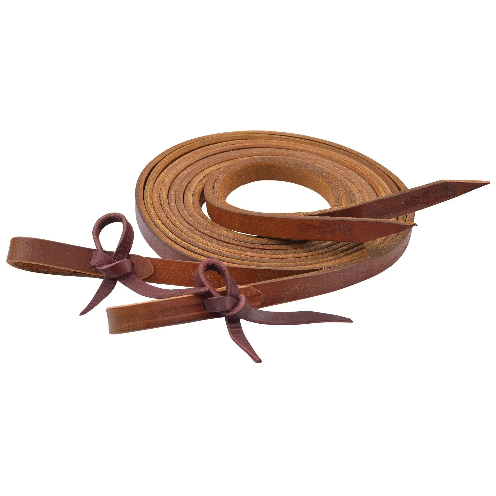 Rênes En Cuir Réglables Circle Y - Trail, 8'4 X 1/2, Quincaillerie Laiton, Occasion