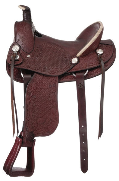 Tough-1 San Marcos Hard Seat Rancher Saddle Package