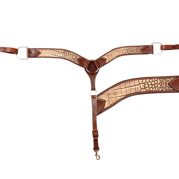 Cashel Gator Print 2" Breast Collar