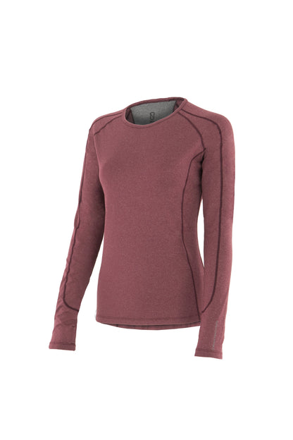 Noble Equestrian Ladies Hailey Long Sleeve Crew Shirt