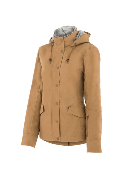 Noble Equestrian Girl Tough Canvas Jacket