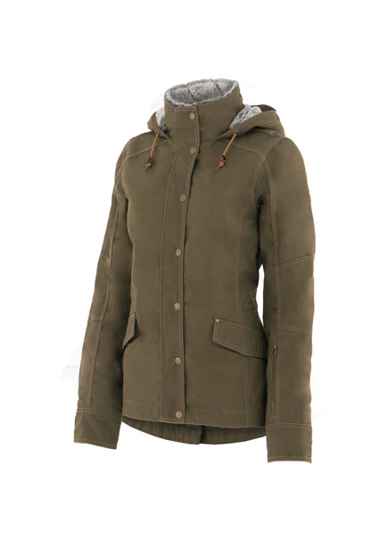 Noble Equestrian Girl Tough Canvas Jacket