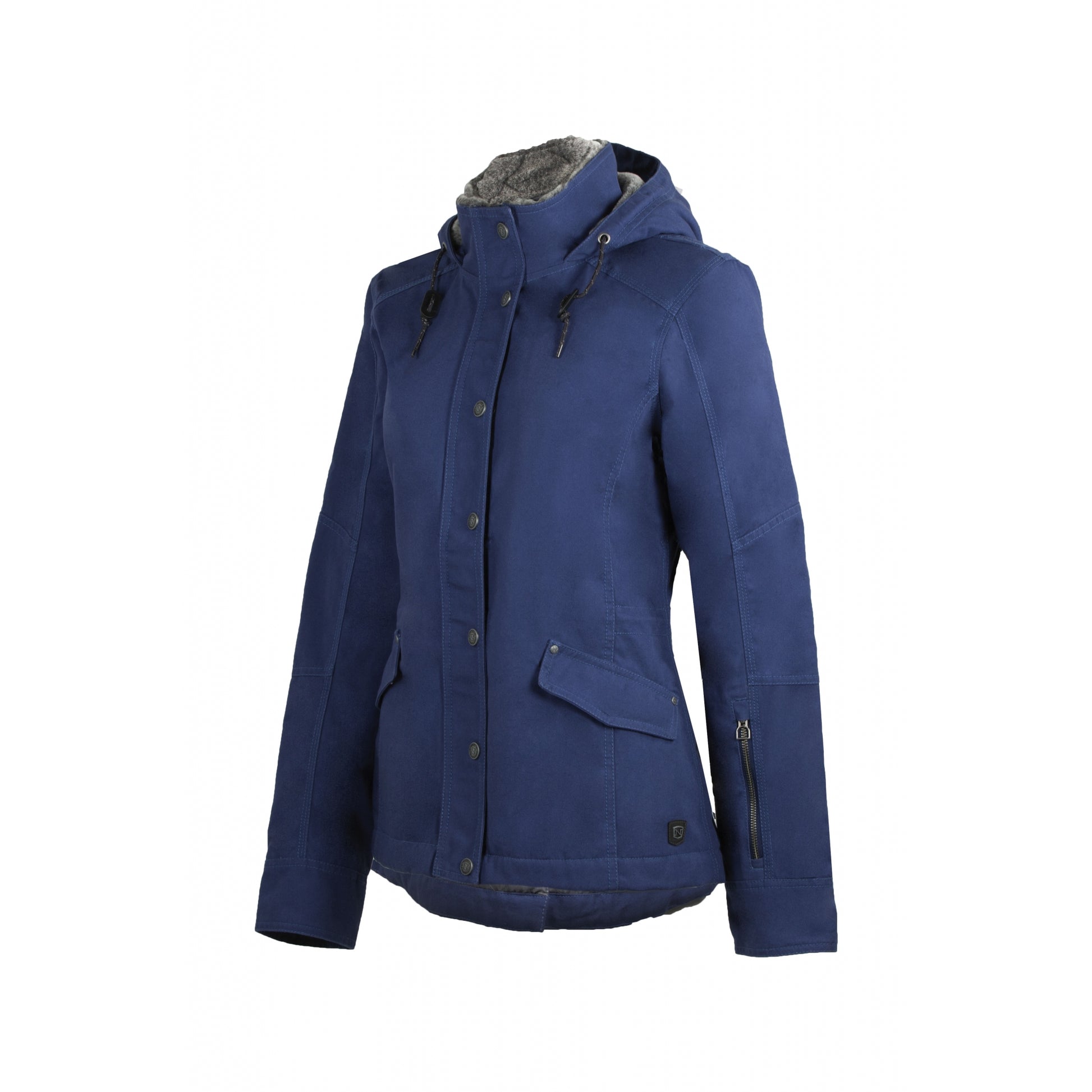 Noble Equestrian Girl Tough Canvas Jacket
