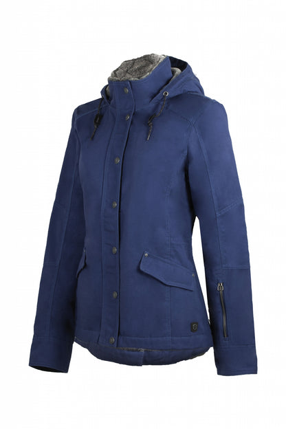 Noble Equestrian Girl Tough Canvas Jacket
