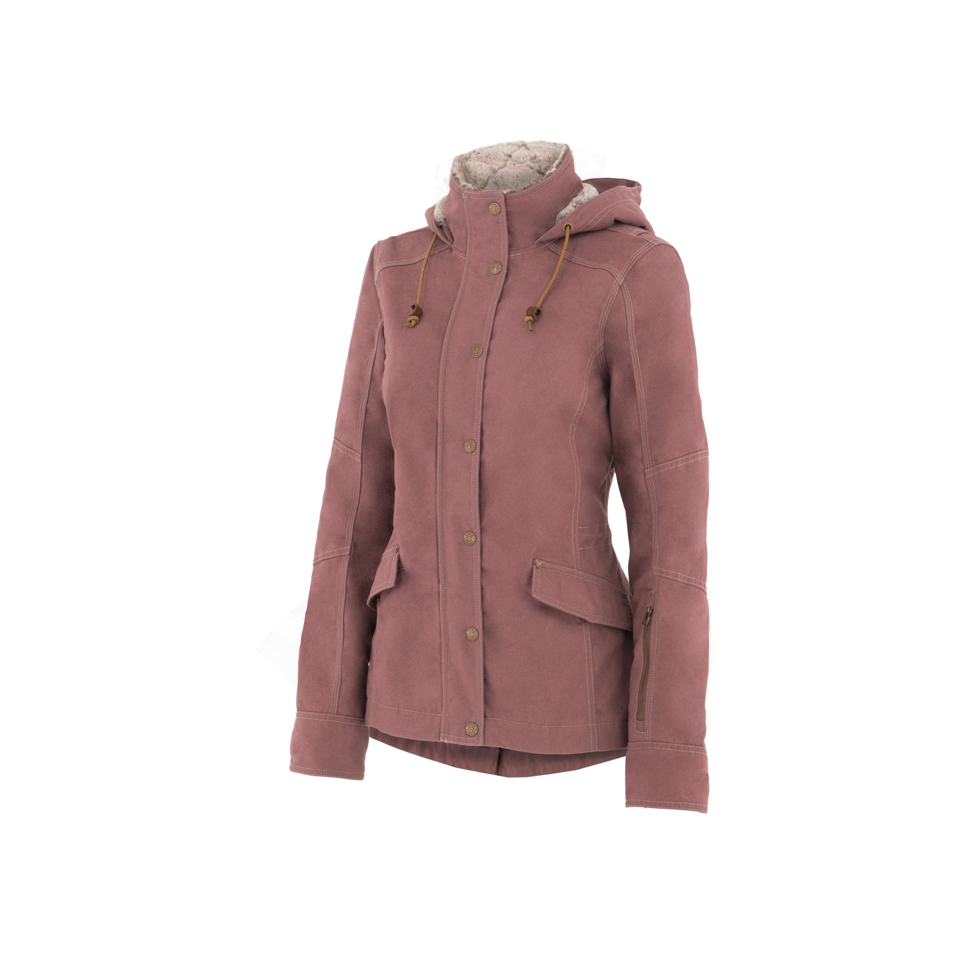 Noble Equestrian Girl Tough Canvas Jacket