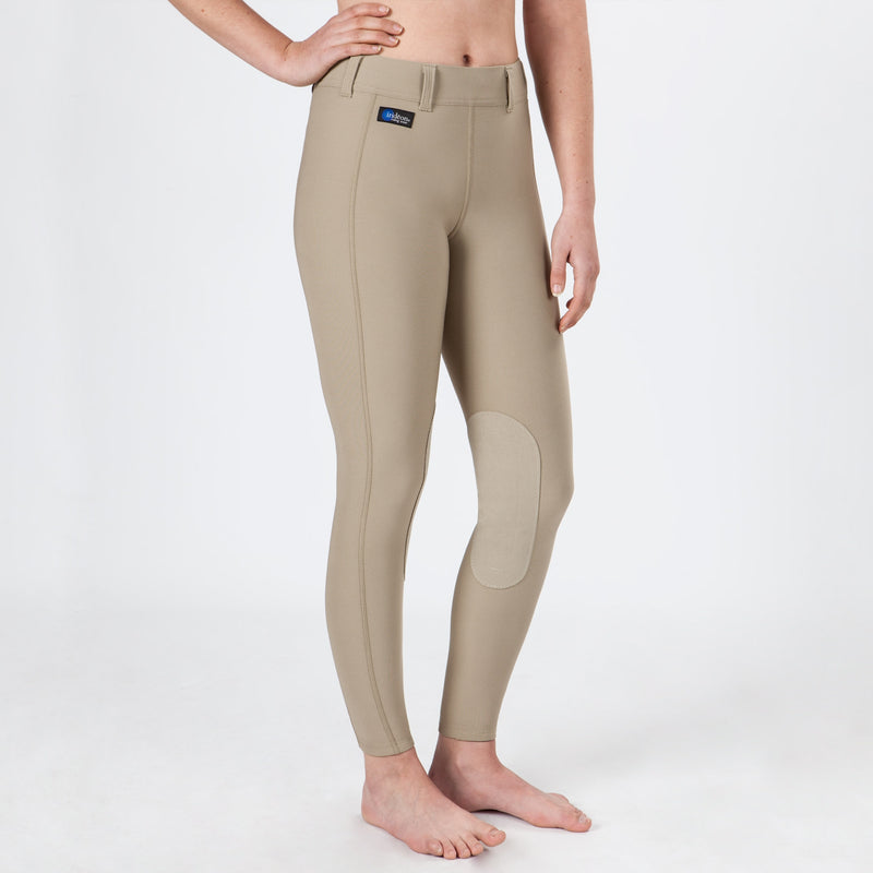 Irideon Ladies Issential Low Rise Knee Patch Tights