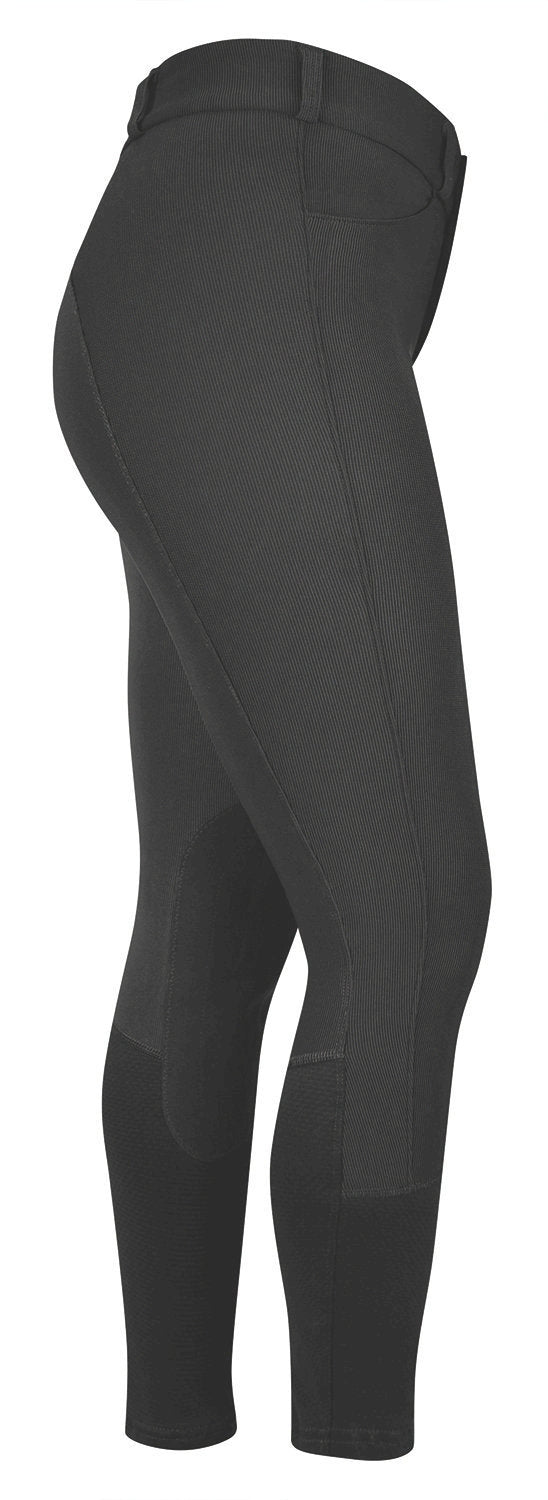 OPEN BOX Irideon Women's Cadence Euro Knee Patch Breech - X-Large, Black