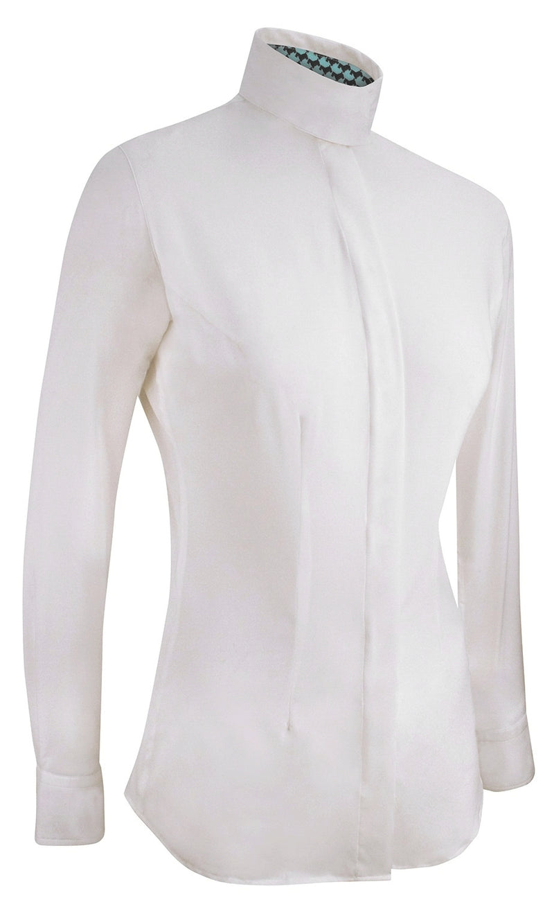Irideon Women's Arena Show Patterned Cuff Shirt - Dots