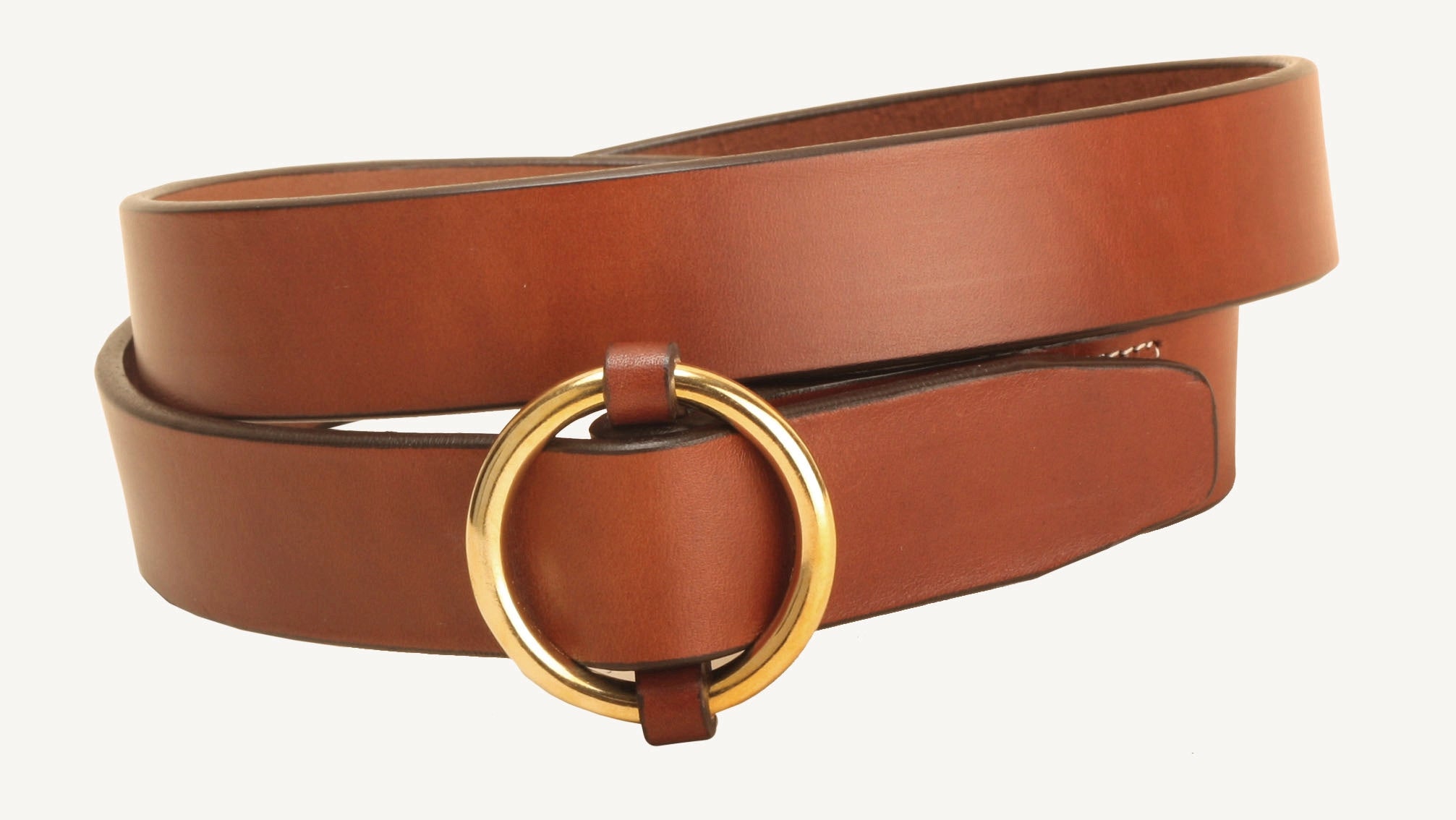 小物 tory leather d ring buckle belt Tory Leather Brass Ring Buckle Leather Belt– HorseLoverZ