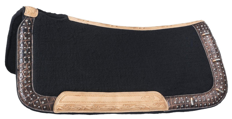 Tough-1 Remington Wool Contoured Saddle Pad
