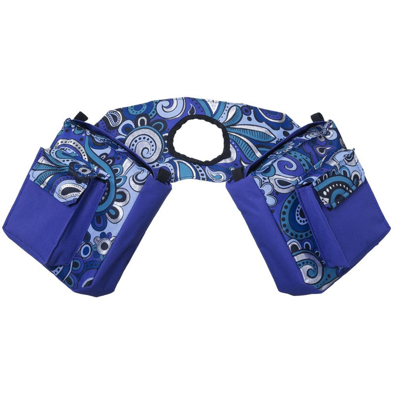 Tough-1 Insulated Horn Bag In Paisley Shimmer Print