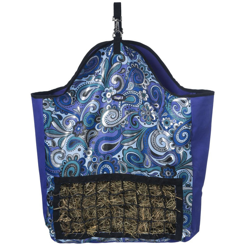 Tough-1 Slow Feed Hay Pouch In Paisley Shimmer Print