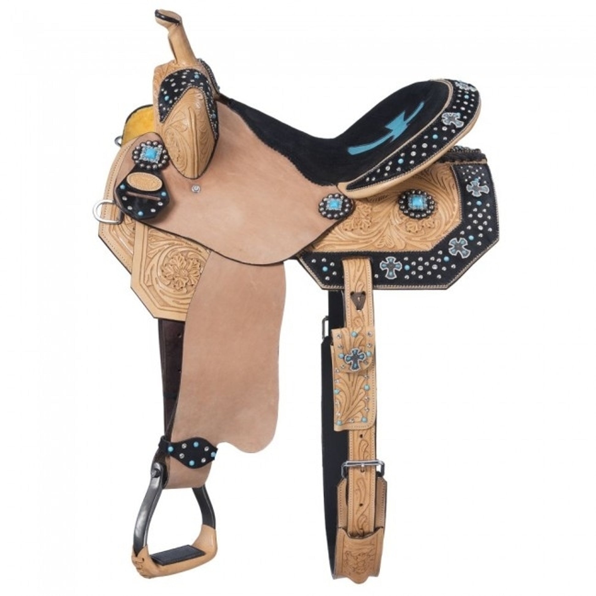 Silver Royal Cheyenne Barrel Saddle