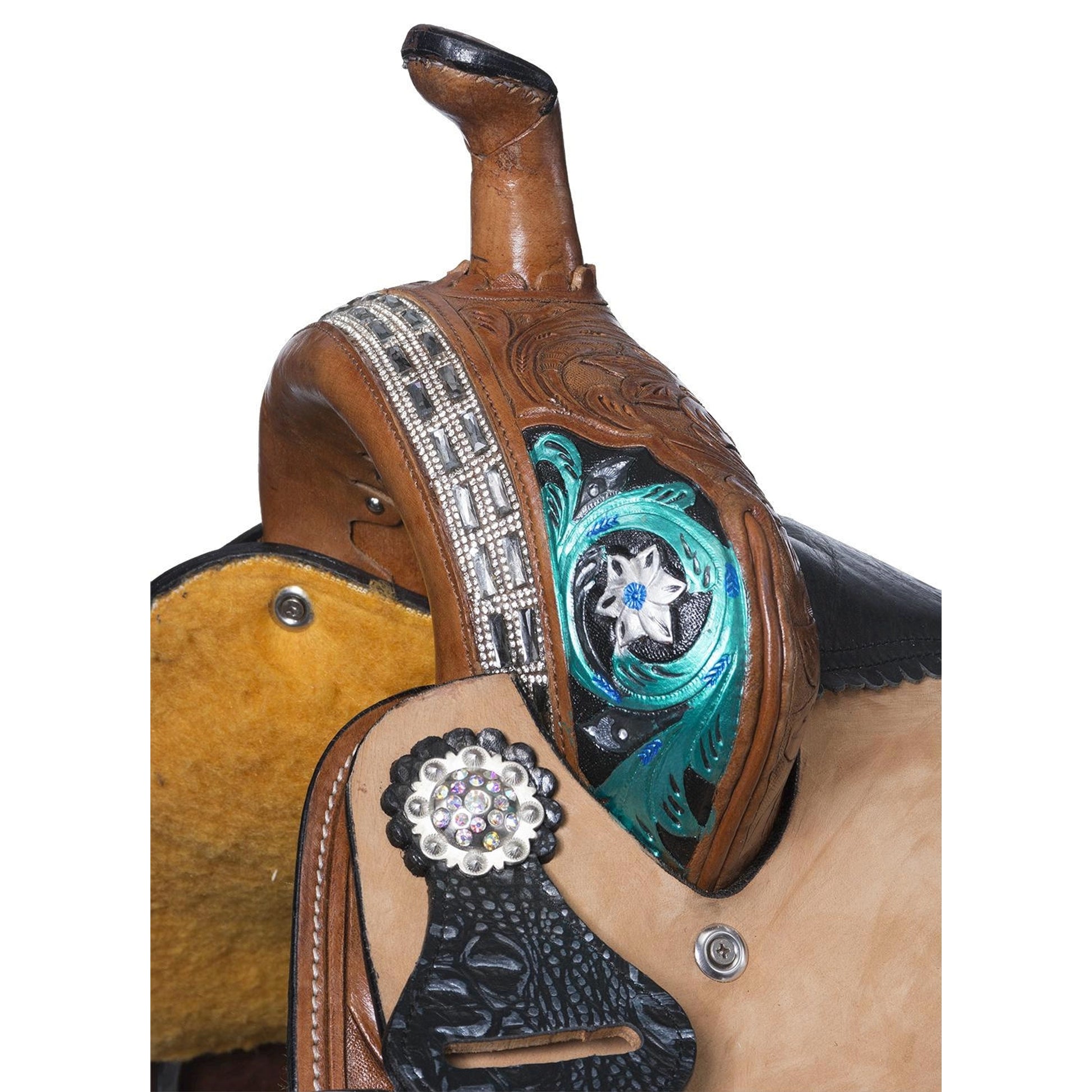 Silver Royal Ashton Barrel Saddle