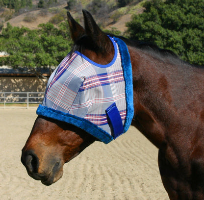 Kensington UV Fly Mask with Fleece Trim - Open Top