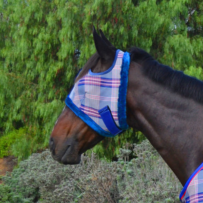 Kensington UV Fly Mask with Fleece Trim - Open Top