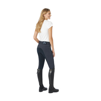 Ovation Ladies Euro Jean Front Zip Full Seat Breeches